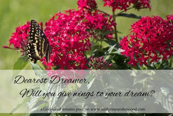 Dearest Dreamer … {a God-sized dreams post}