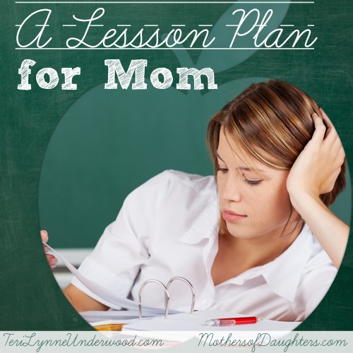 Lesson Plans for Mom?