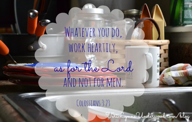 {Sunday Scripture} Colossians 3:23