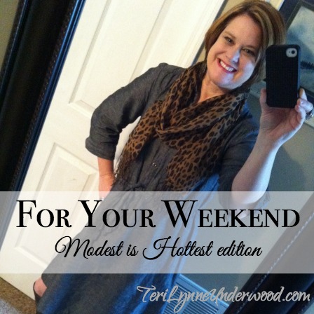 For Your Weekend {modest is hottest edition}