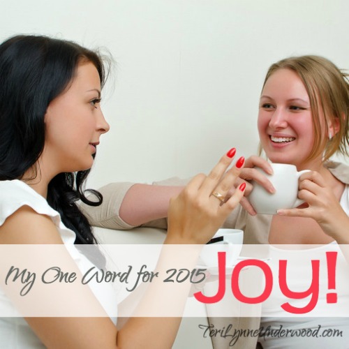 My One Word: JOY