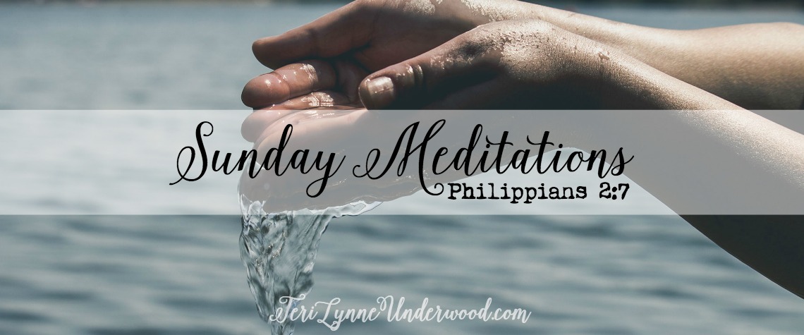 Sunday Meditation || Philippians 2:7