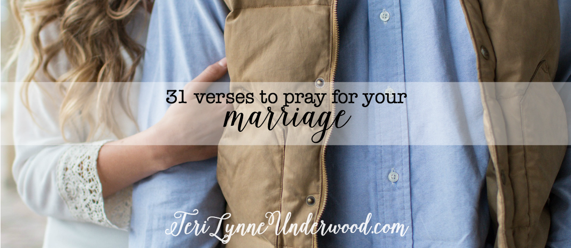 #MarriagePrayers: 31 Verses to Pray for Your Marriage