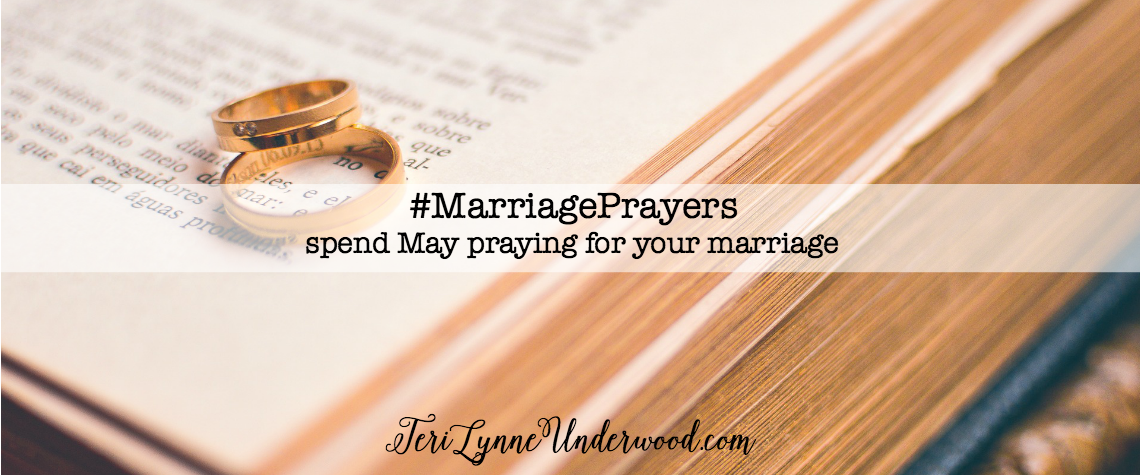 Coming in May — #MarriagePrayers: 31 Verses to Pray for Your Marriage