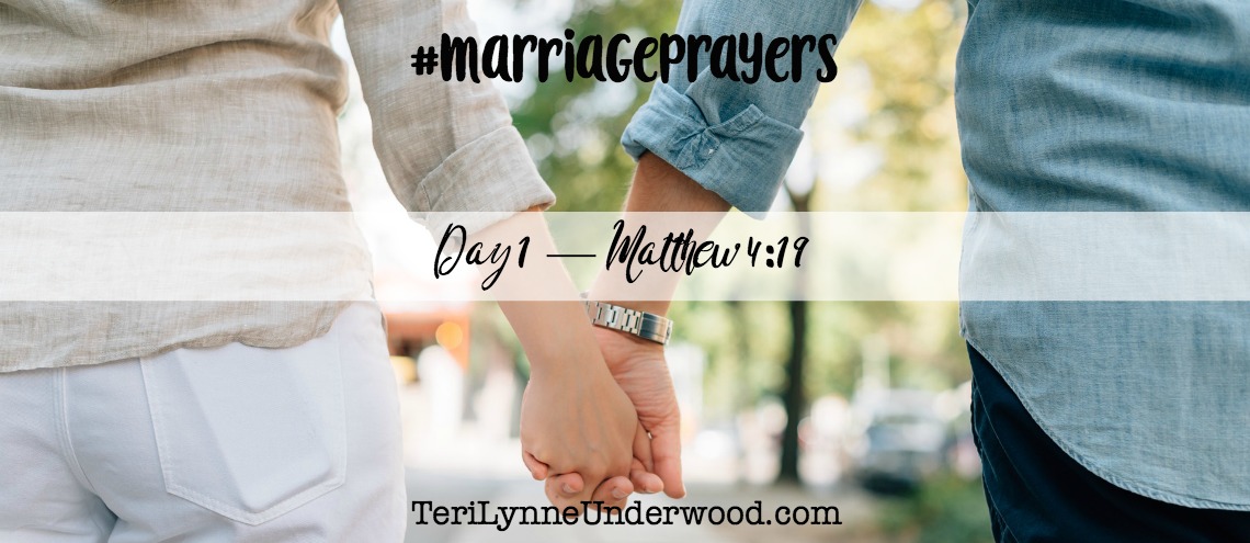 #MarriagePrayers: Matthew 4:19